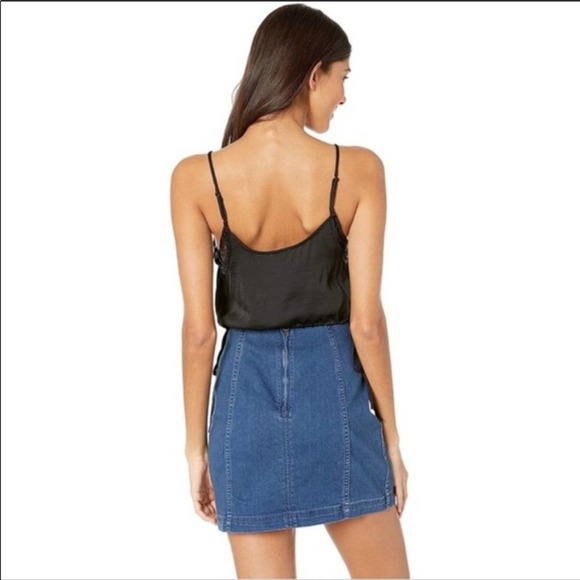 Intimately Free People Blouson Brami Black Cami extra small NEW WITH TAGS - Picture 14 of 14